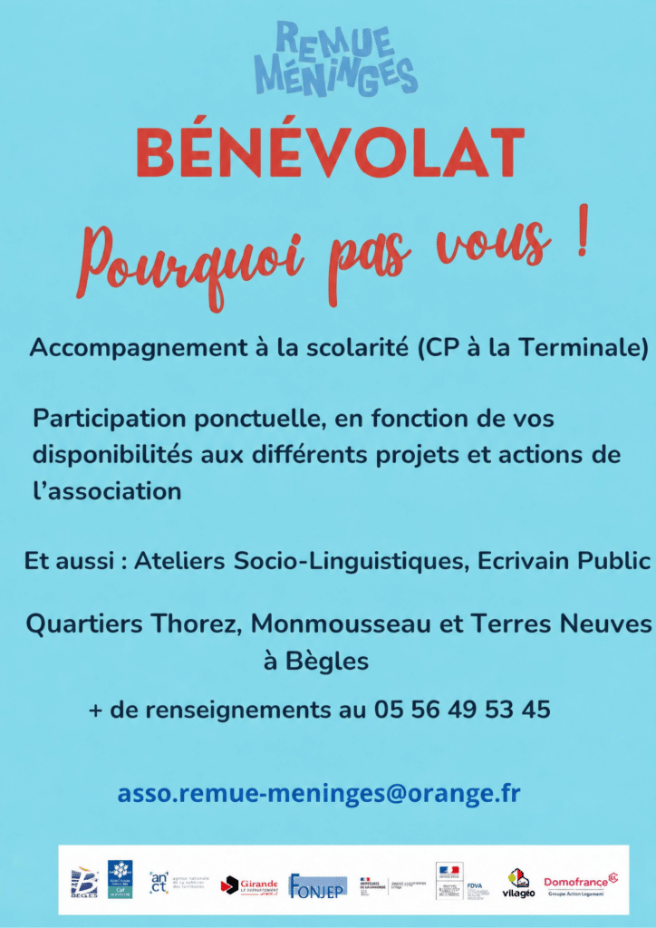benevolat remue meninges